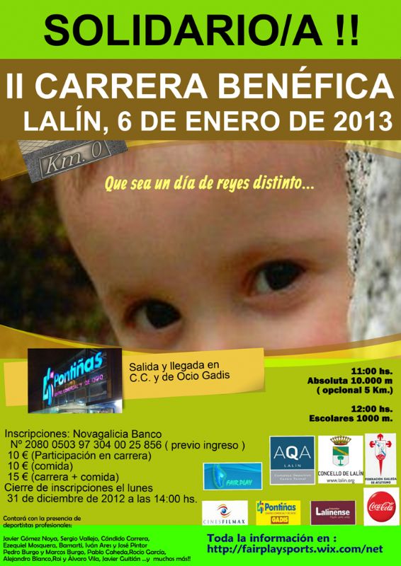 II CARREIRA BENEFIA SOLIDARIO/A